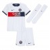 Camisa de Futebol Paris Saint-Germain Kylian Mbappe #7 Equipamento Secundário Infantil 2023-24 Manga Curta (+ Calças curtas)